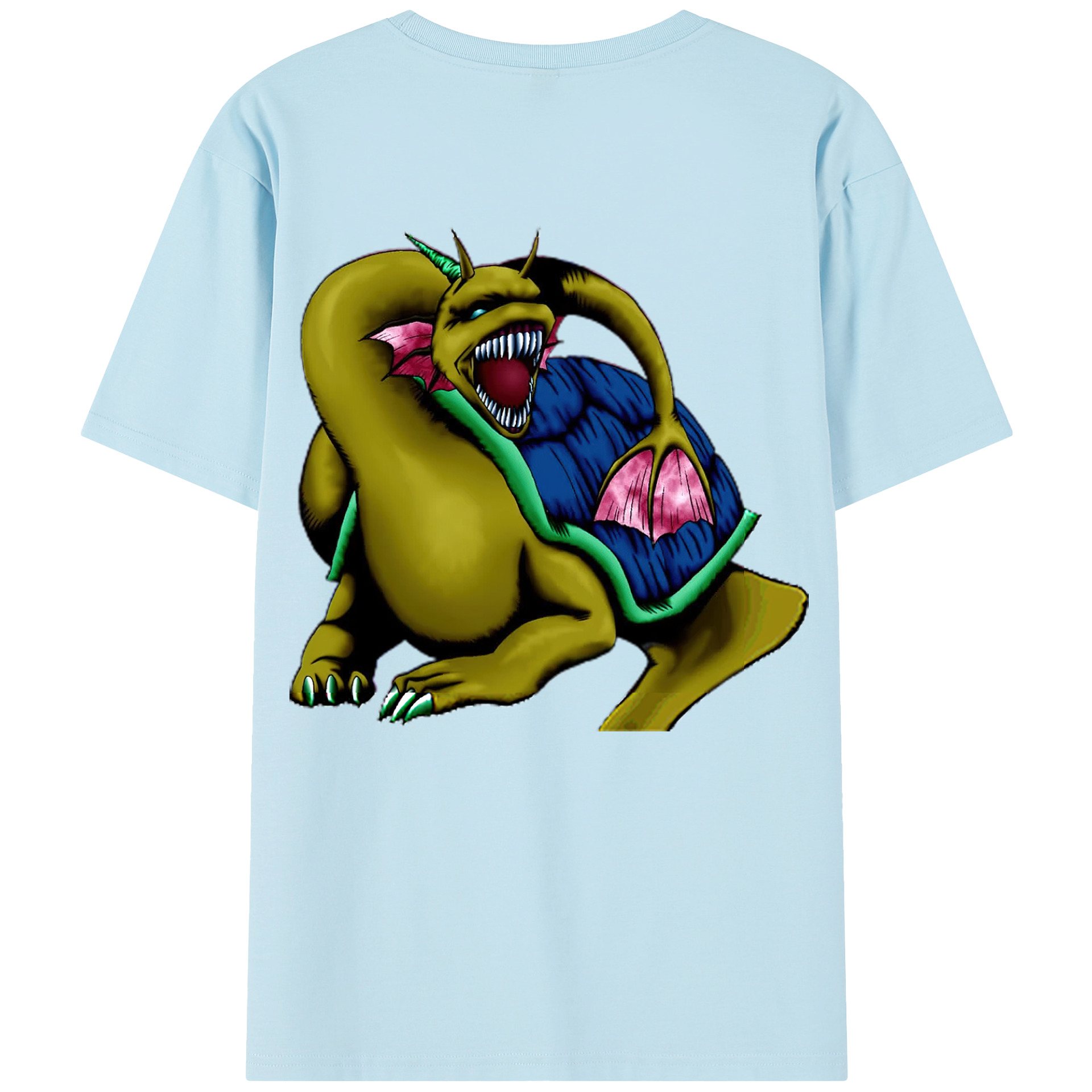 （画像用） 遊☆戯☆王 Yu-Gi-Oh! 綿100％半袖Tシャツ（背面プリント）